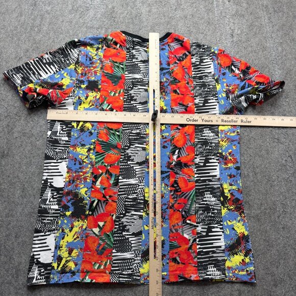 Nike Sportswear Miami Inspired T-Shirt Men L Bv4943-010 Multicolor All Over AOP - Picture 9 of 13